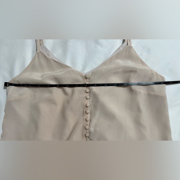 MADEWELL | Silk Button-Down Cami | Size 6 - Picture 6 of 9